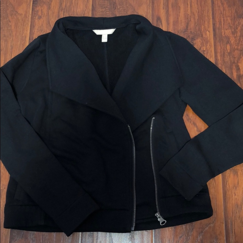 Banana republic blazer zip up